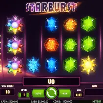Vinder Casino - Starburst Slot Game - NetEnt